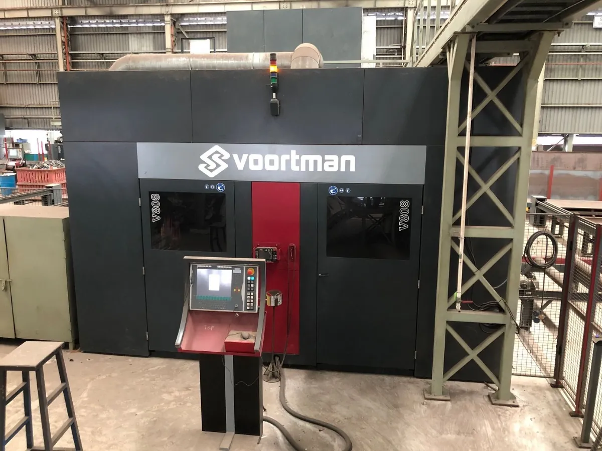 Voortman V808 CNC Beam Coping Line - Image 1