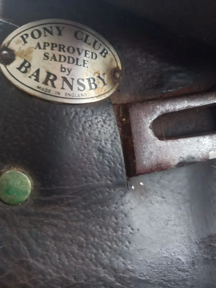 Barnsby 15" pony club saddle - Image 3