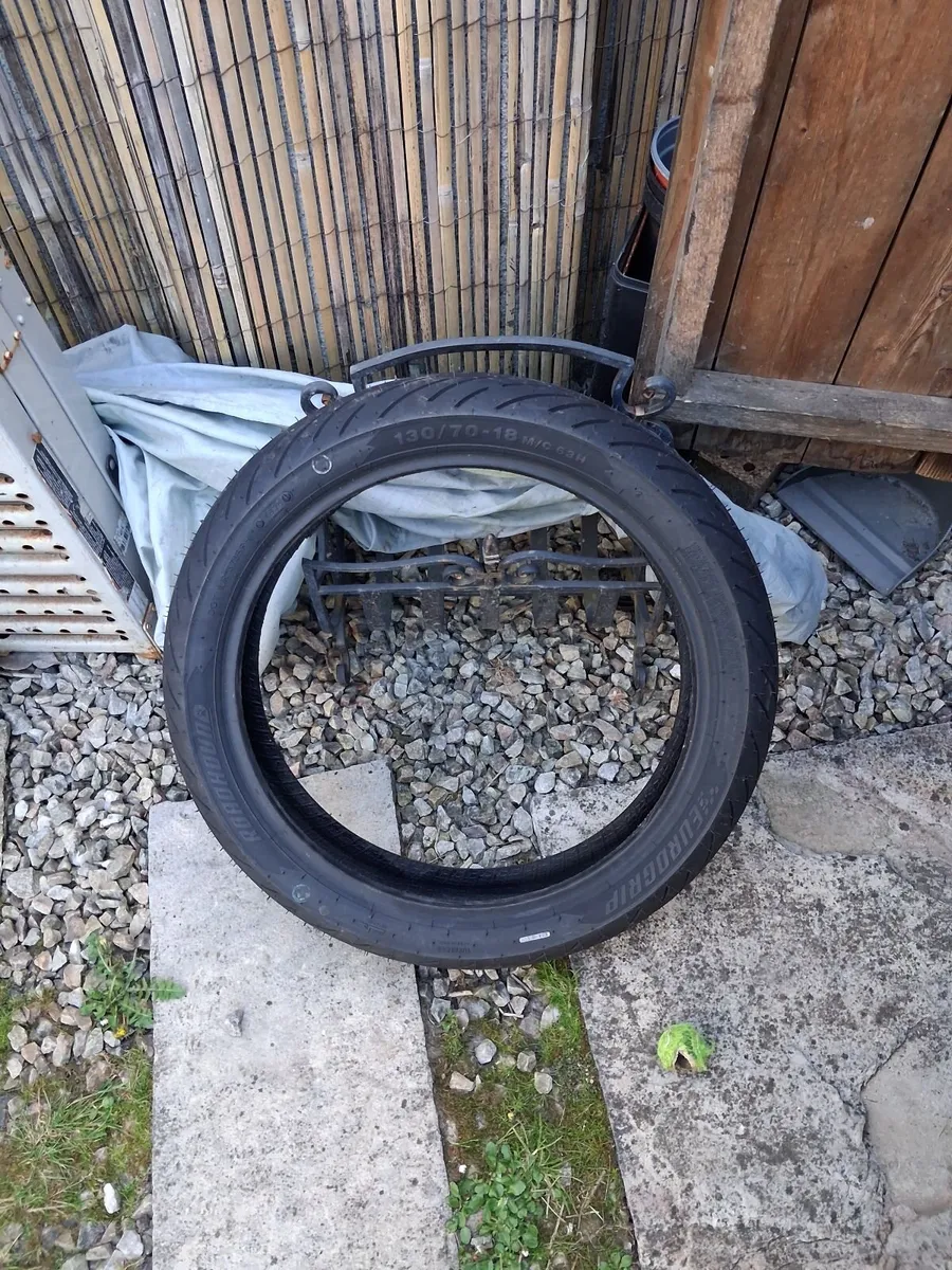 Motorbike tyre