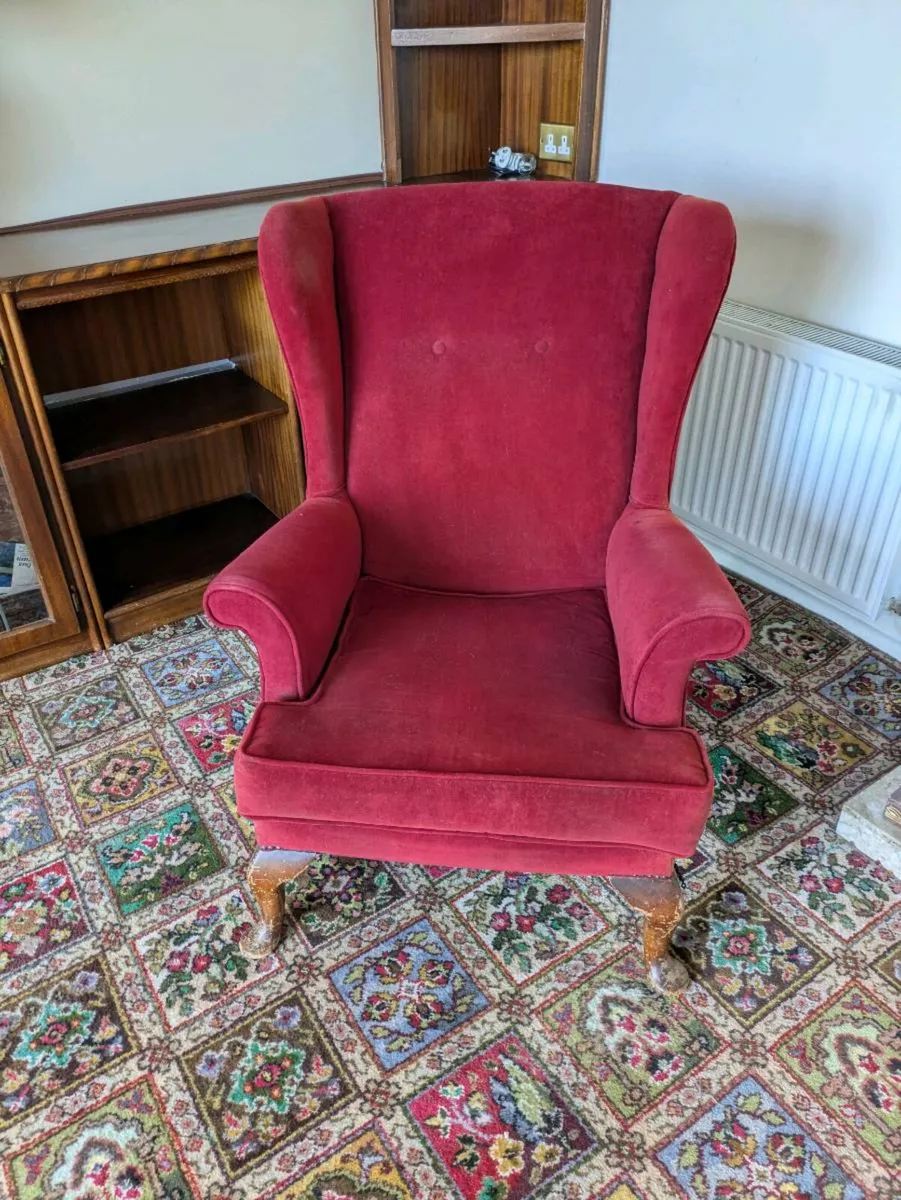 Wingback chair