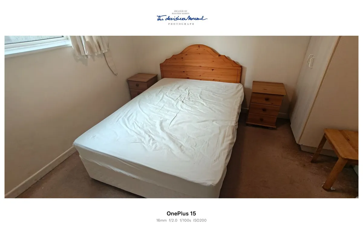 DUBLE BED AND  2X LOCKERS