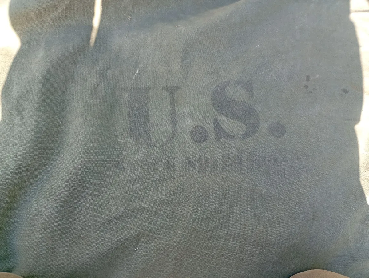 RARE & COMPLETE Original WWII US Army Small Wall T - Image 4