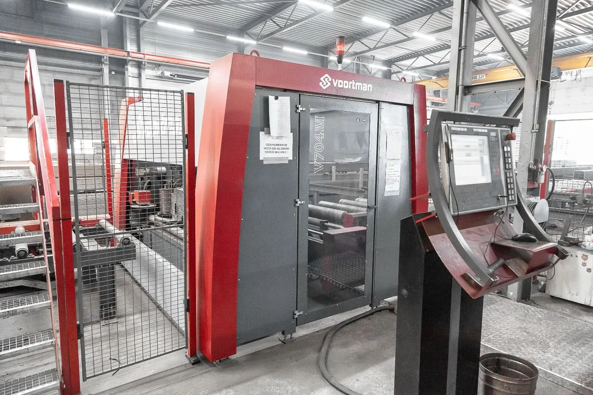 Voortman V704 CNC Beam Scribing Line - Image 1