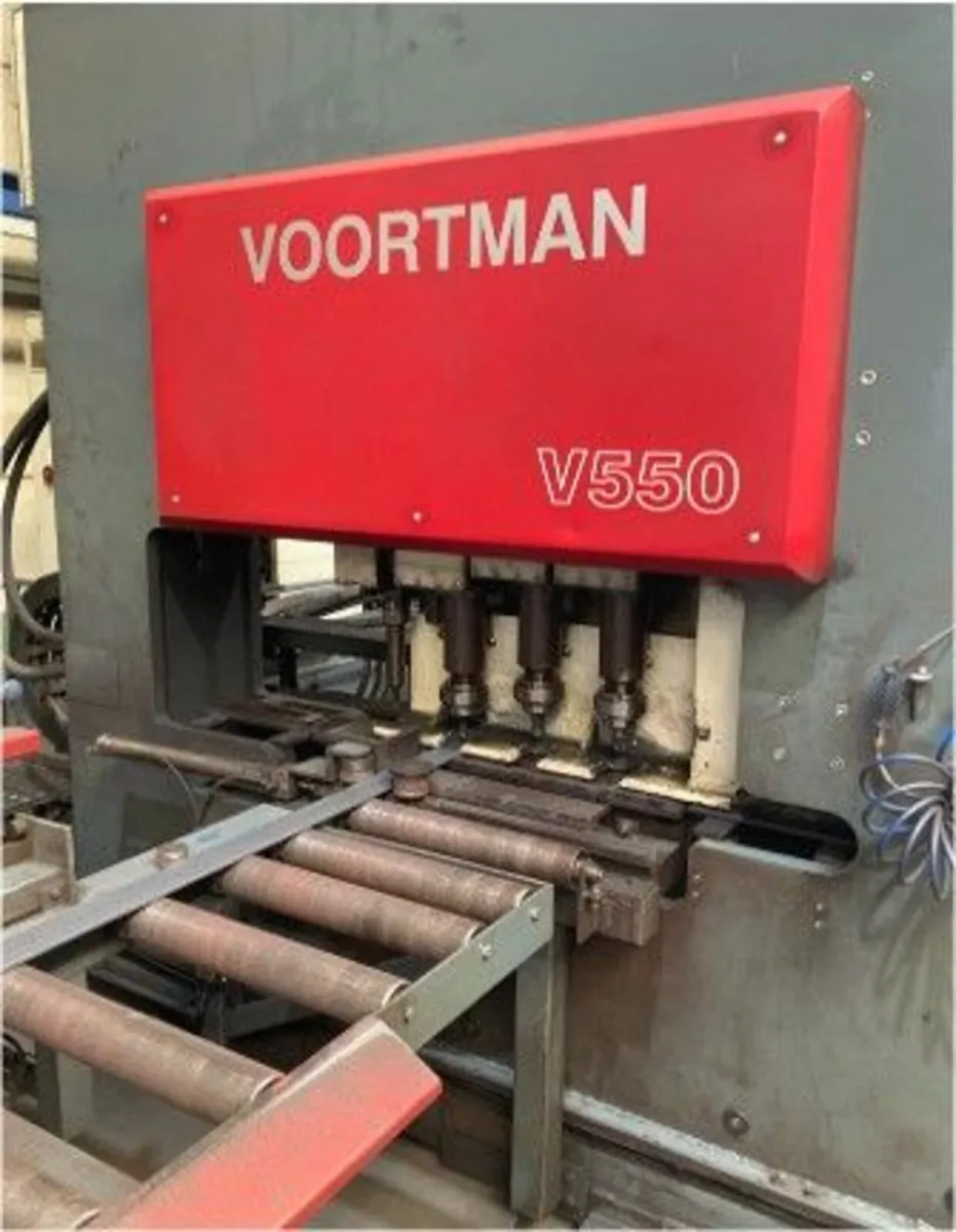 Voortman V550‐4 – CNC Flat bar Punch/Shear Line - Image 2
