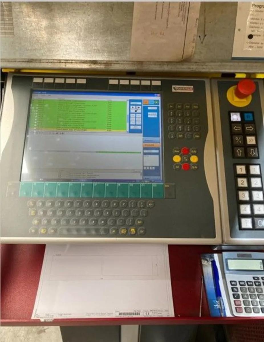 Voortman V550‐4 – CNC Flat bar Punch/Shear Line - Image 3