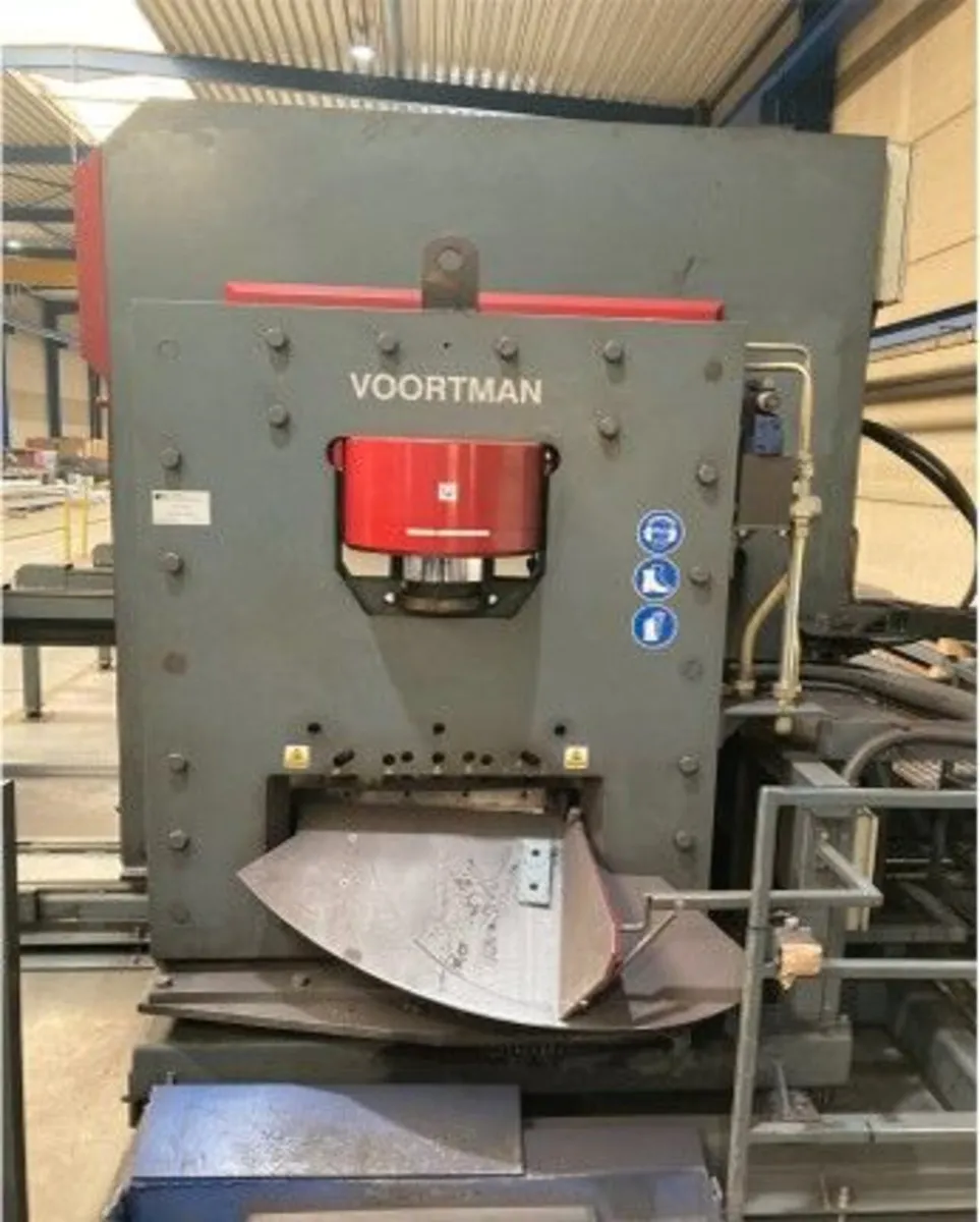 Voortman V550‐4 – CNC Flat bar Punch/Shear Line - Image 4