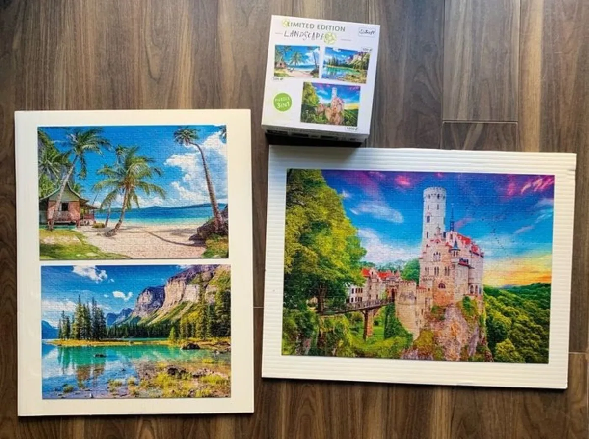 Trefl Limited Edition Landscapes Jigsaws  2 x 500