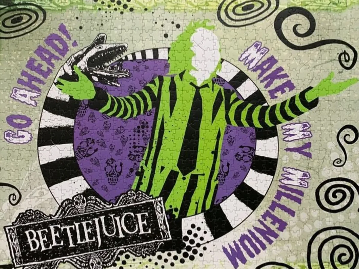 WB Studio Collection Beetlejuice Jigsaw  1 x 1000 - Image 1