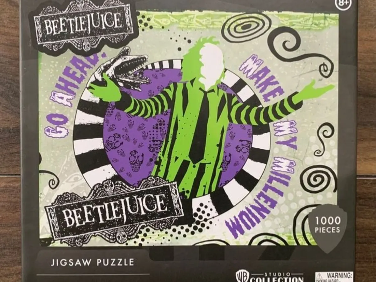 WB Studio Collection Beetlejuice Jigsaw  1 x 1000 - Image 2