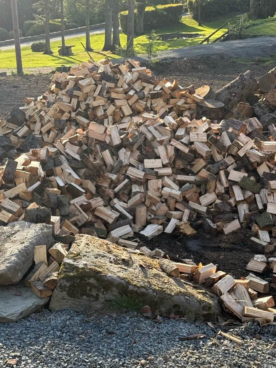 Logs for sale Trailer loads or 1 ton bags - Image 3