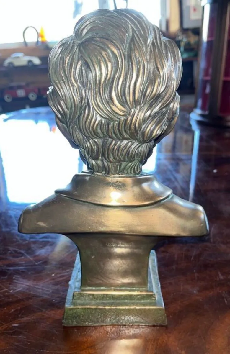 Richard Wagner bronze style bust - Image 4