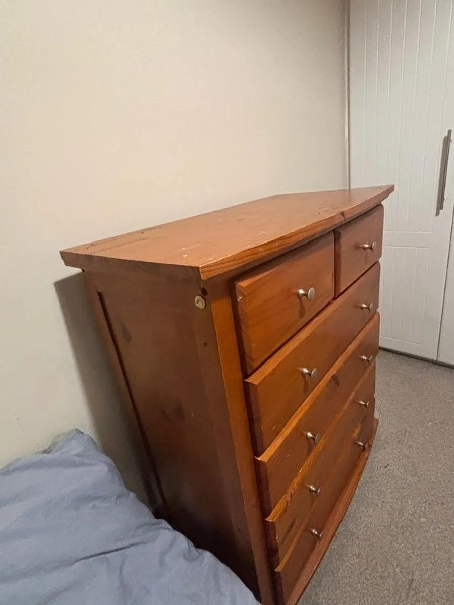 Pine Chest of Drawers - Image 3