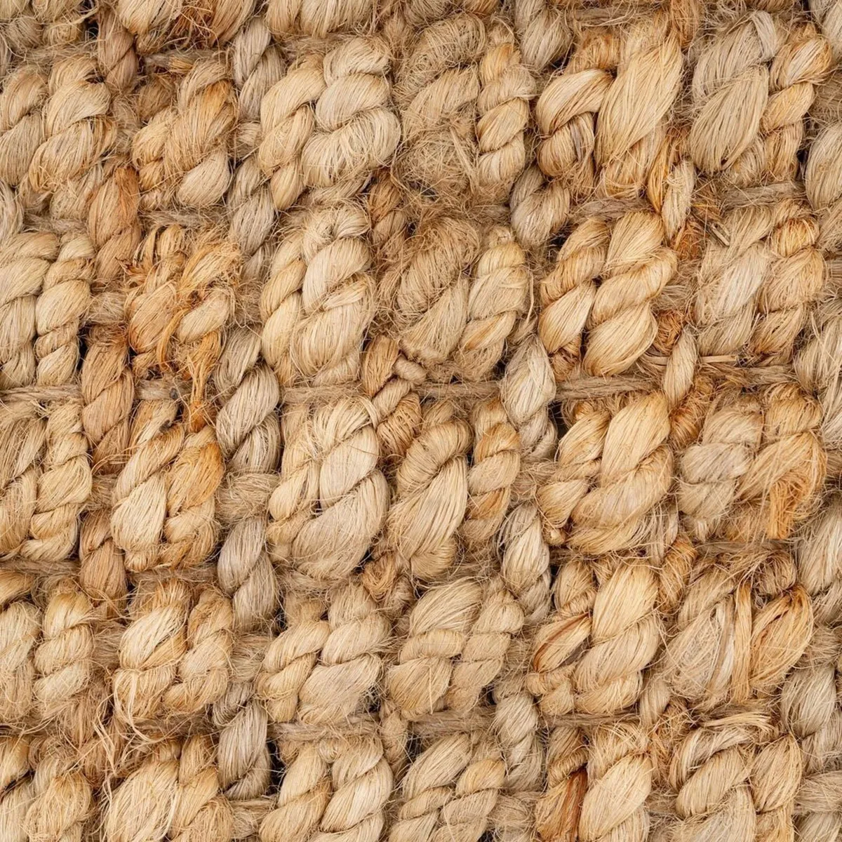Woven Jute Rug Natural Fibre Floor Mat for Living - Image 4