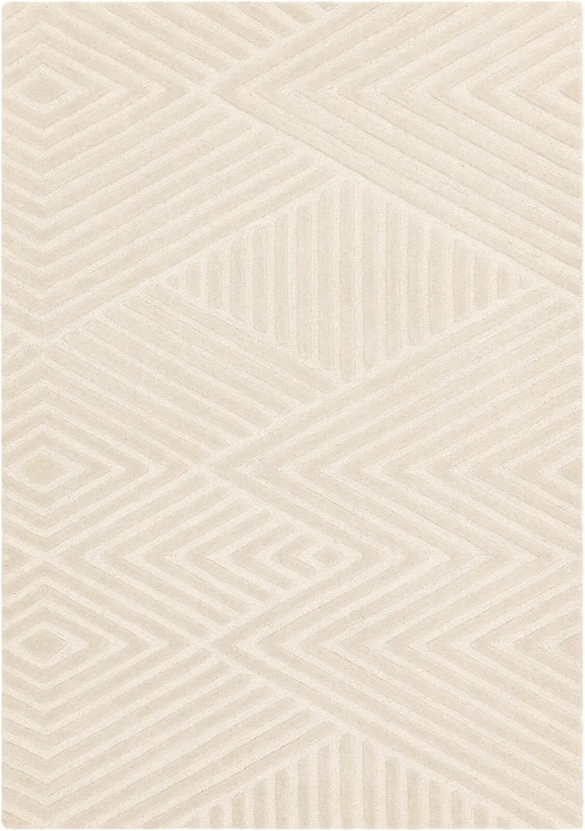 Elara Hand Made Wool Rug for Bedroom Dining - Image 3