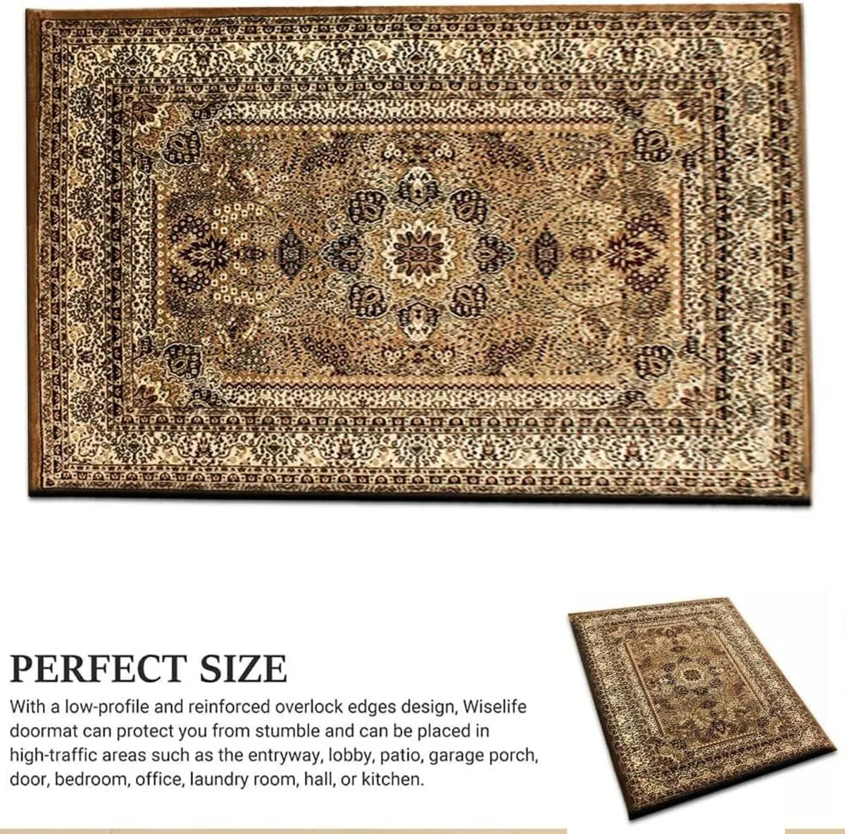 Marrakesh Rug – Large Washable Non-Slip Carpet - Image 4