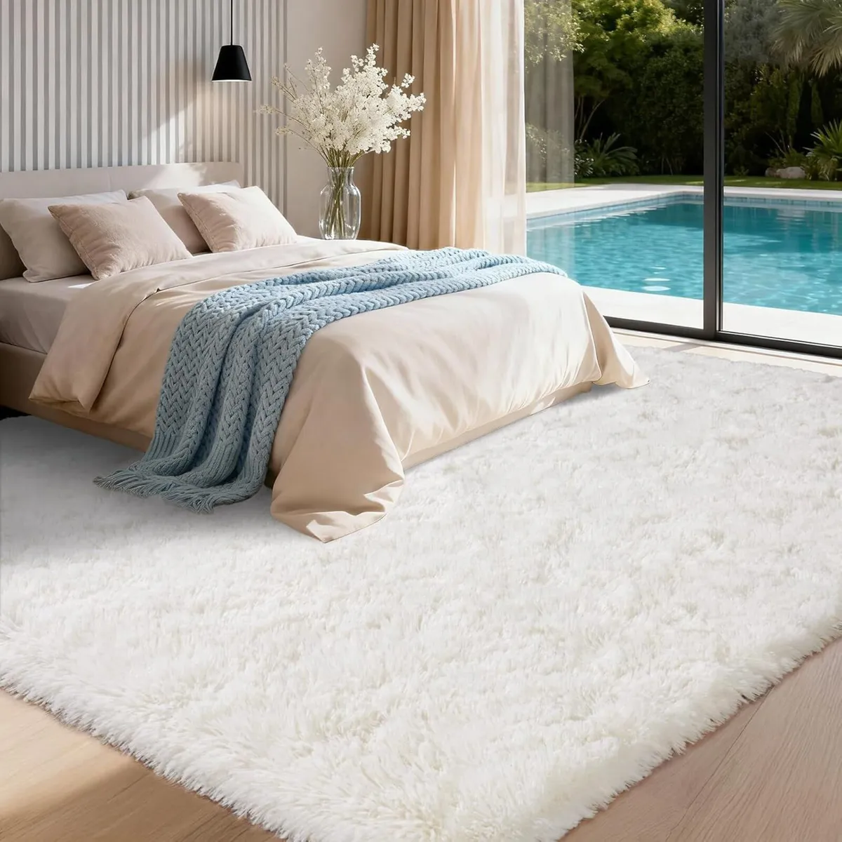 Large Rugs for Living Room 200x300 cm - Fluffy - Image 4