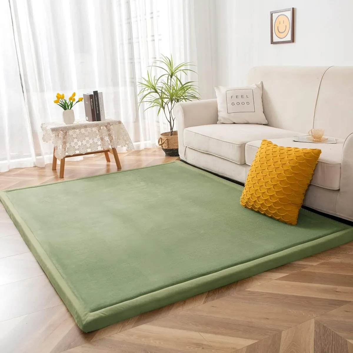 Area Rug 3cm Thick Crawling Carpet with Non-Slip - Image 1