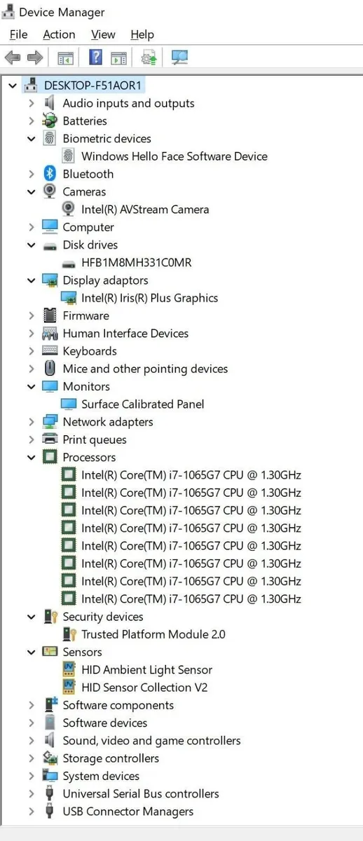 Microsoft Surface Pro 7 Tablet 1866 i7 16GB 256GB - Image 4