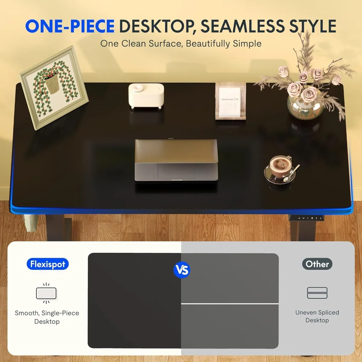 Electric Height Adjustable Standing Desk 120 x - Image 4