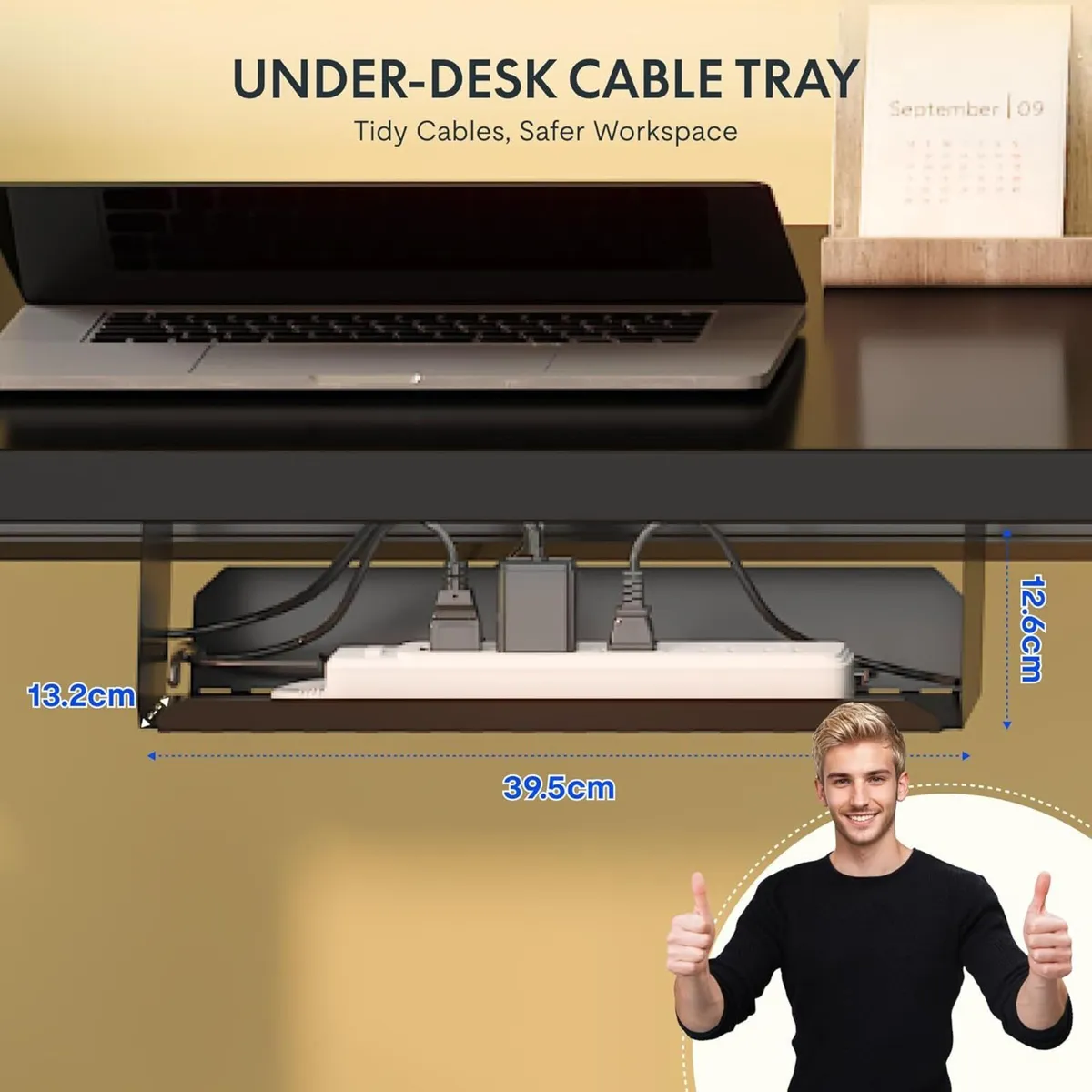 Electric Height Adjustable Standing Desk 120 x - Image 3