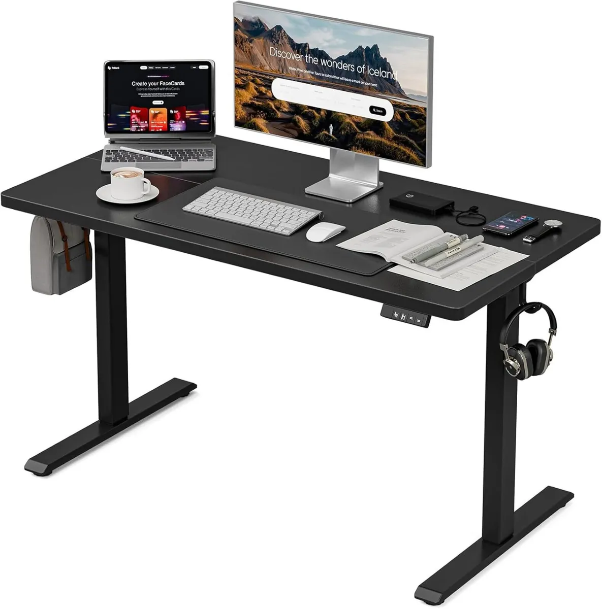 Height Adjustable Electric Standing Desk 100 x 60 - Image 1