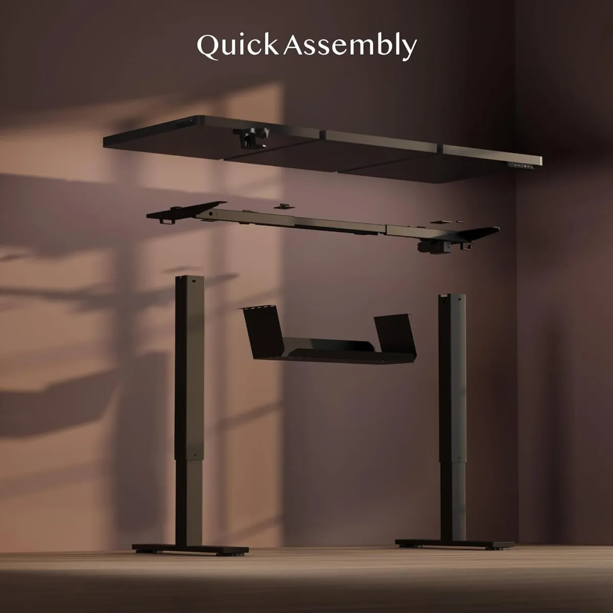 160 x 60cm Electric Standing Desk Adjustable Sit - Image 2