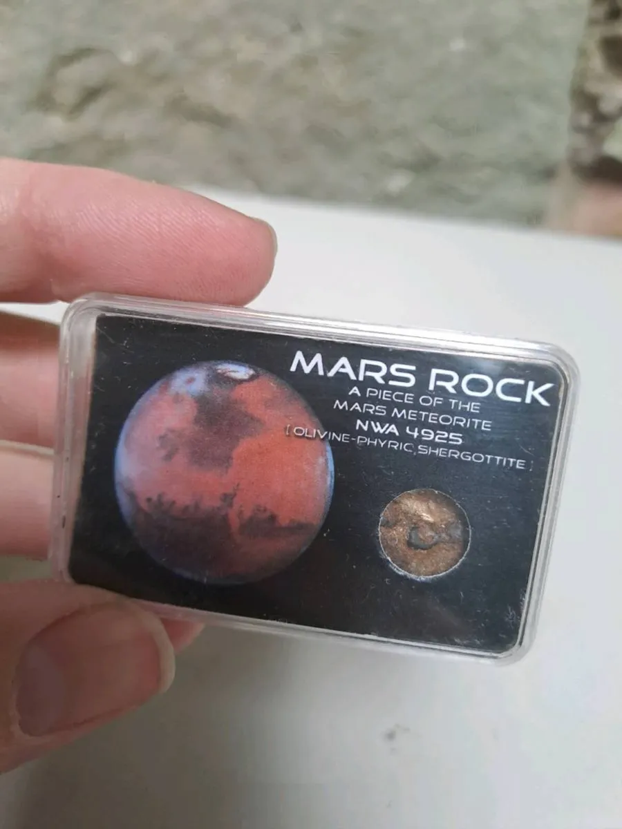 Mars Rock Meteorite Display Specimen - Image 1