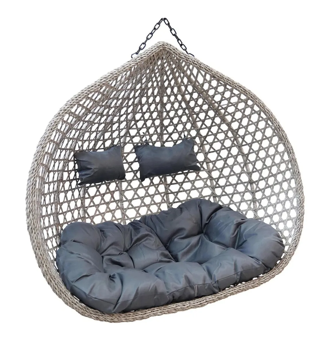 Astora Two‑Person Hanging Cocoon Chair with Natura - Image 2