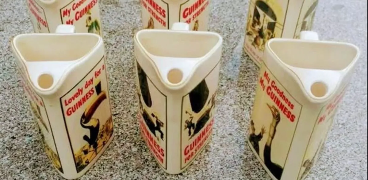 Collection of 6 Guinness water jugs - Image 2