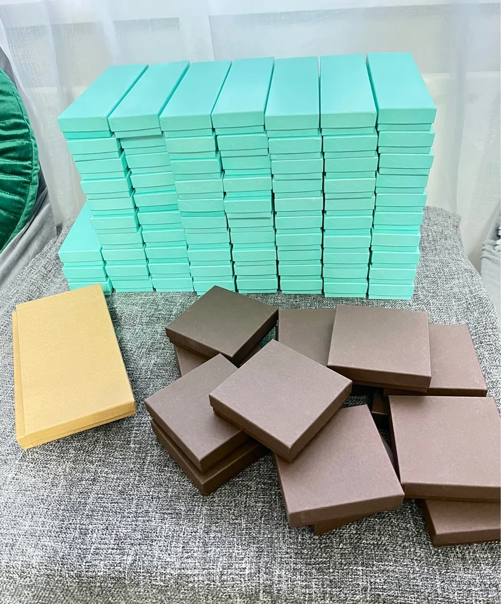 Jewelry Gift Box Cotton Filled New - Image 1