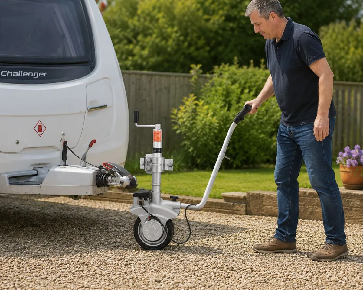 Electric Trailer Dolly 2.5 T Motorised Jockey Whee - Image 1
