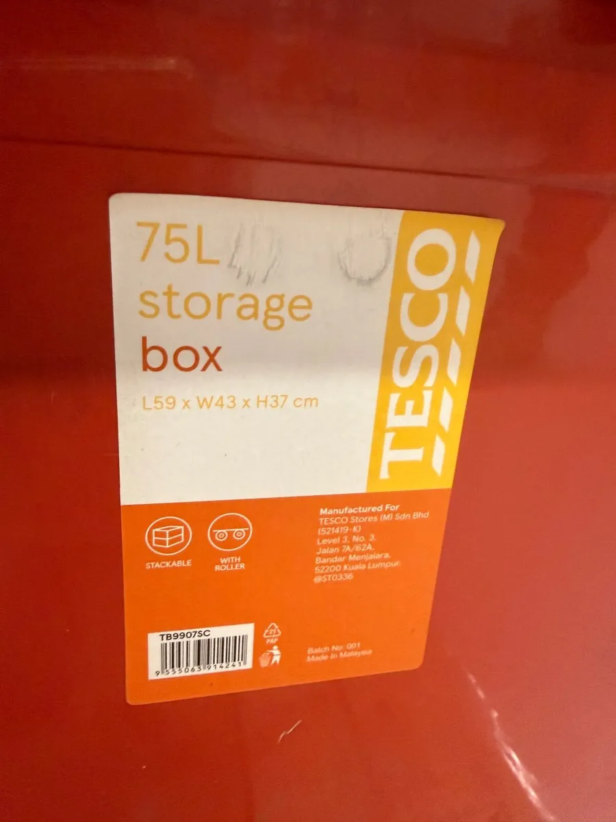 80 Storage boxes - Image 1