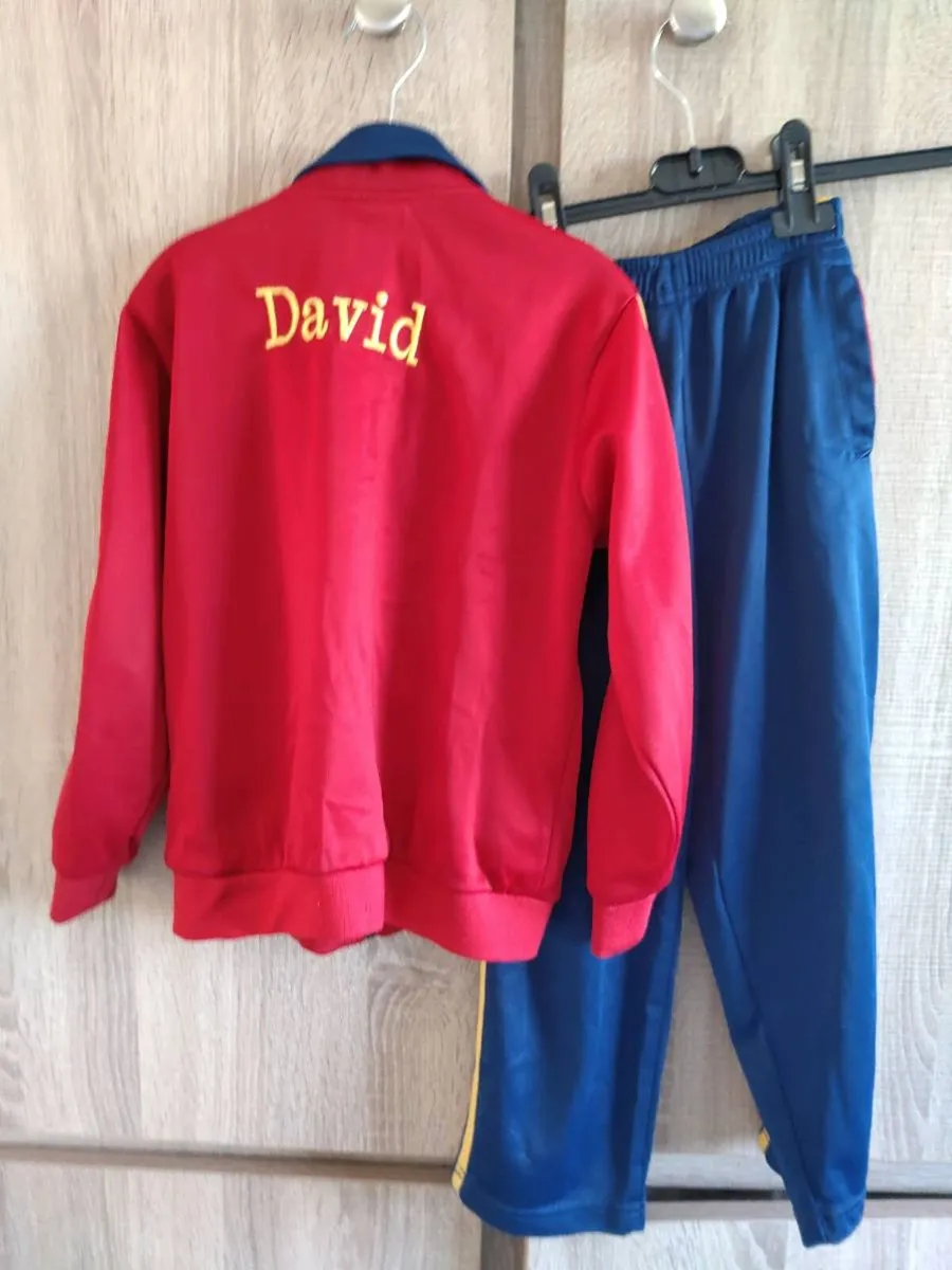 Spanish  style tracksuit 5 y. old with David - Image 1