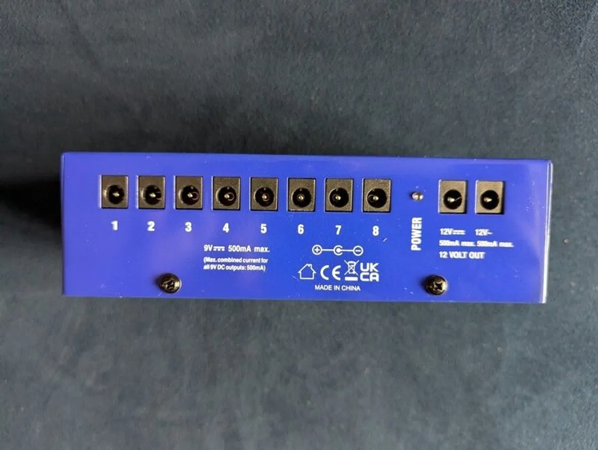 Power Supply Overdrive and Tuner Pedals - Image 2