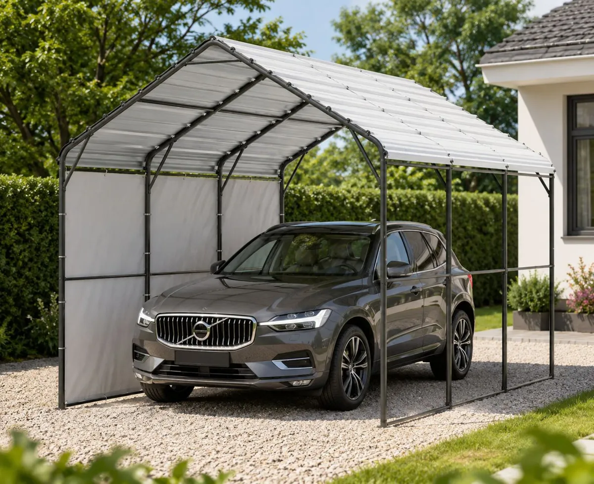 Heavy Duty Metal Carport - Image 1