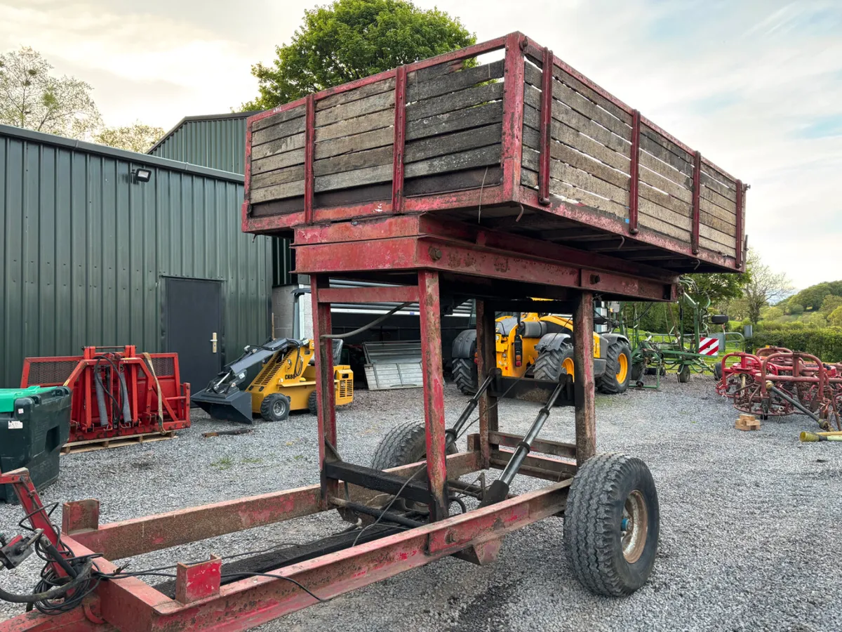 High tip tipping trailer 11ft x 6ft 6” - Image 3