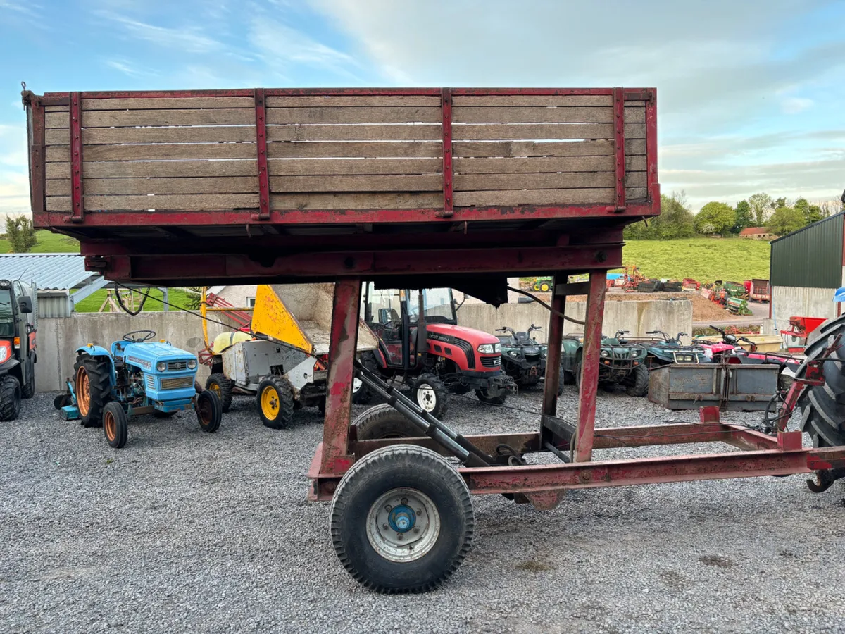High tip tipping trailer 11ft x 6ft 6” - Image 2