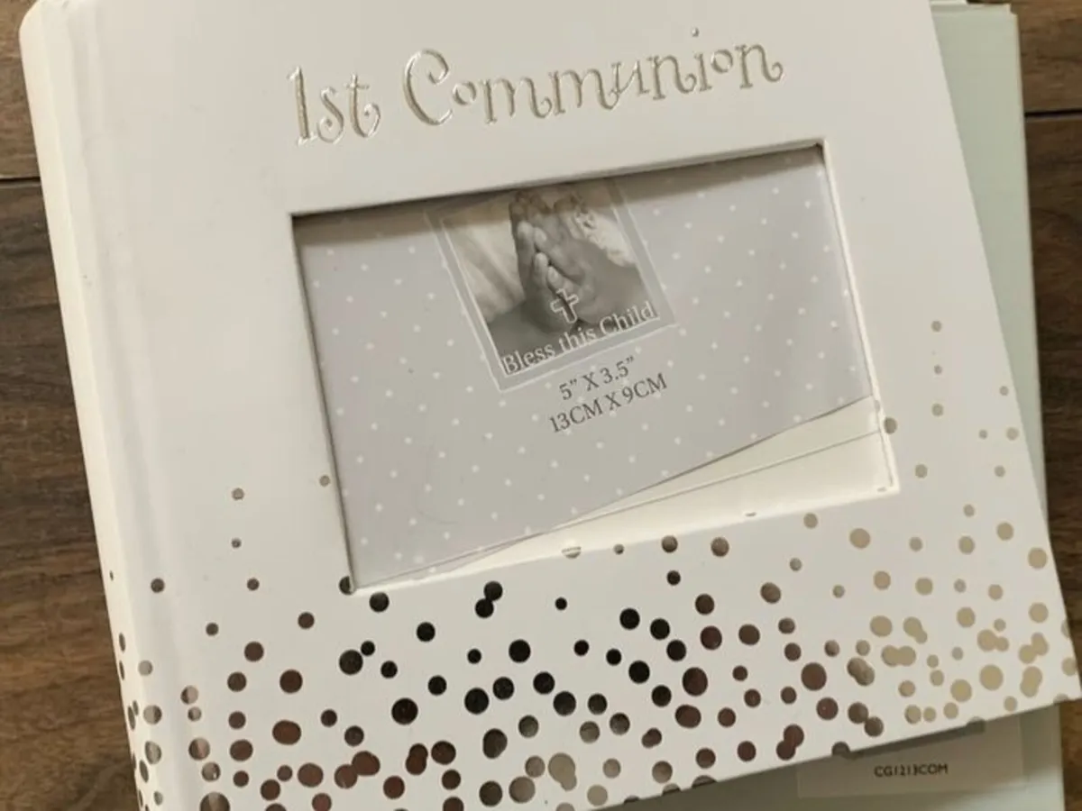 BRAND NEW 1st Communion Photo Album - Image 1