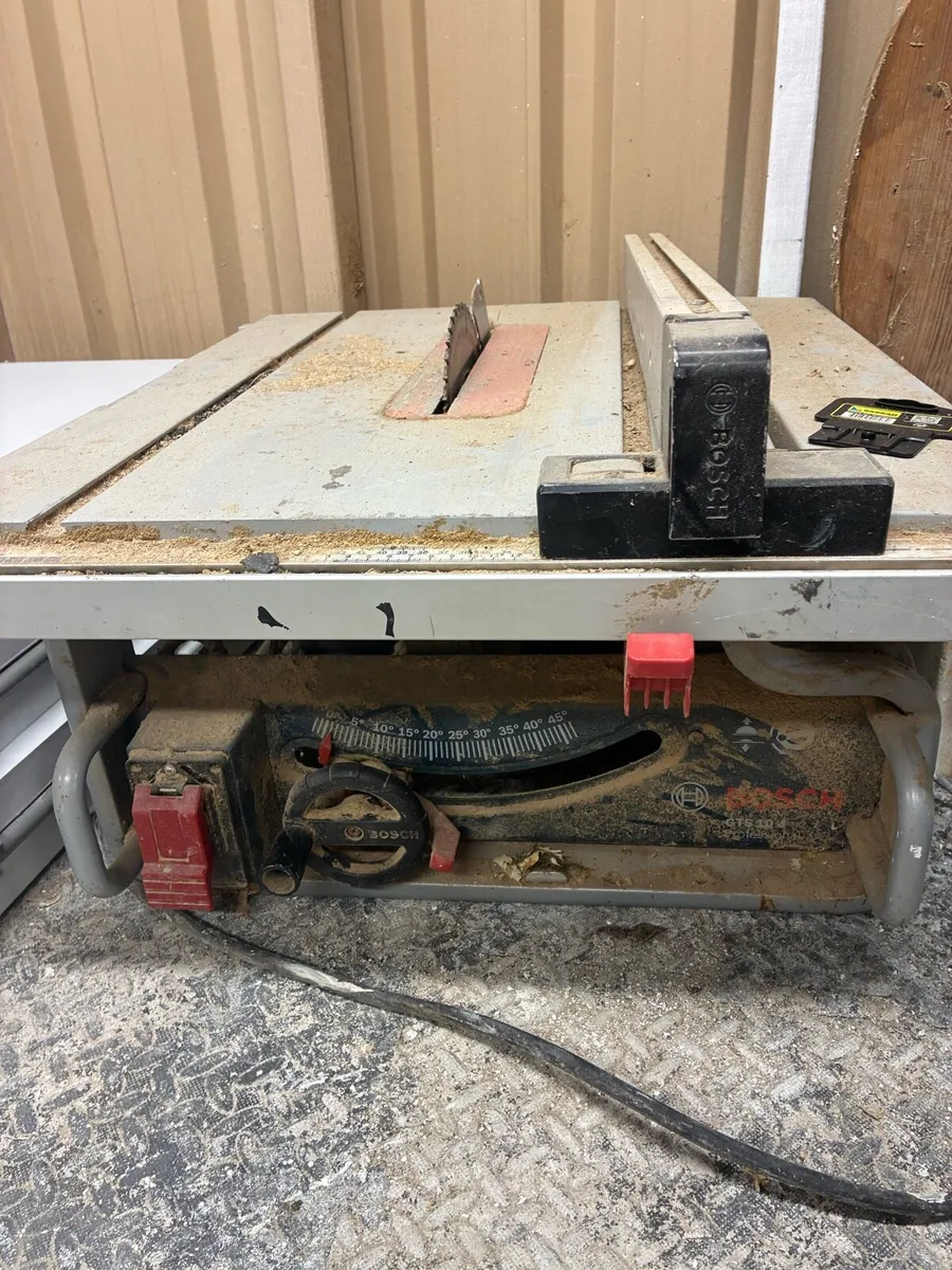 Bosch jobsite table saw - Image 2