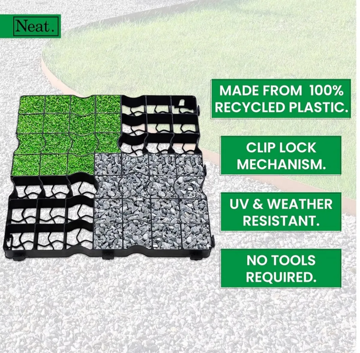 Brand New Shed Base Grid 100 – Gravel & Grass Stab - Image 2
