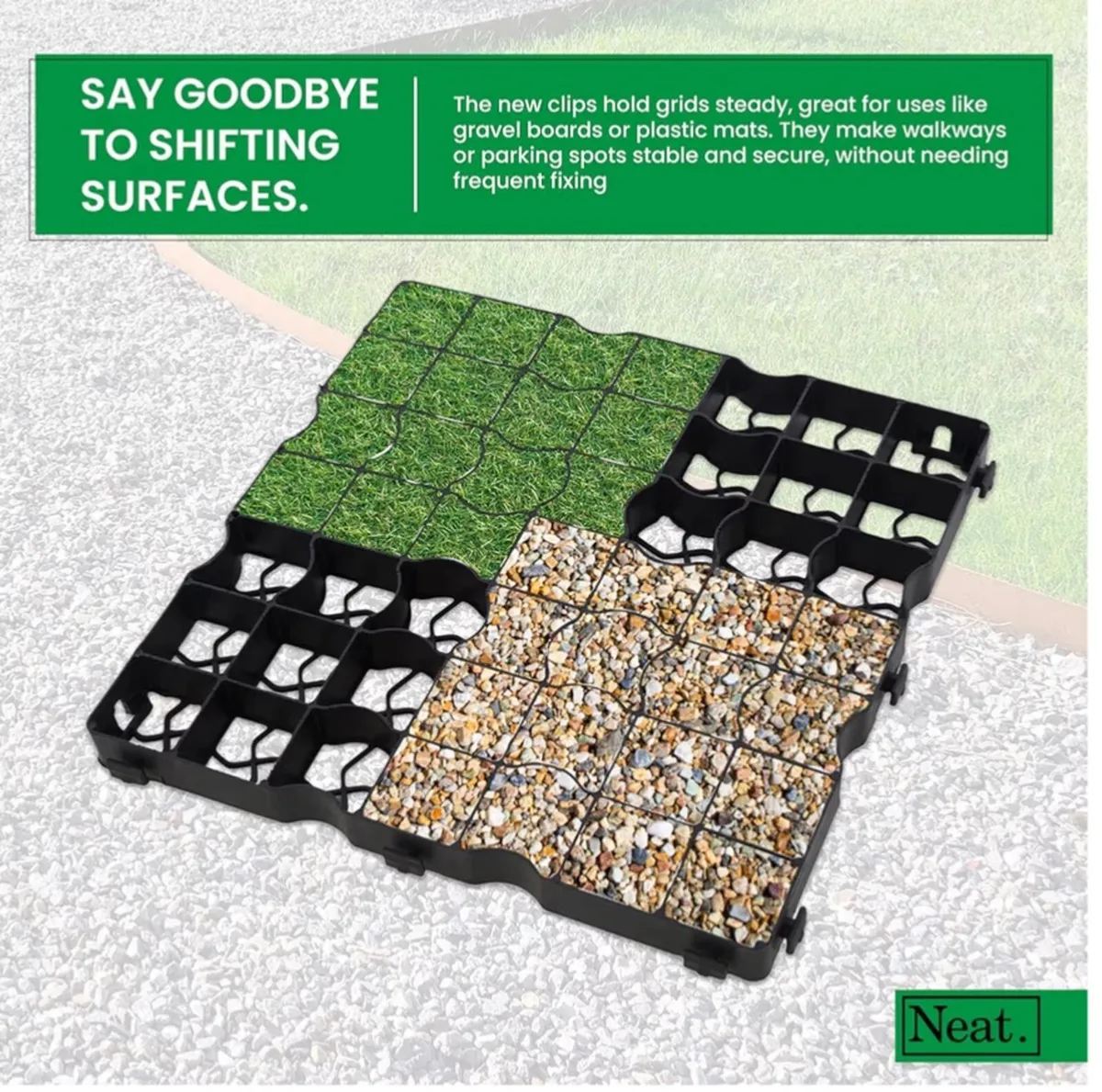Brand New Shed Base Grid 100 – Gravel & Grass Stab - Image 3