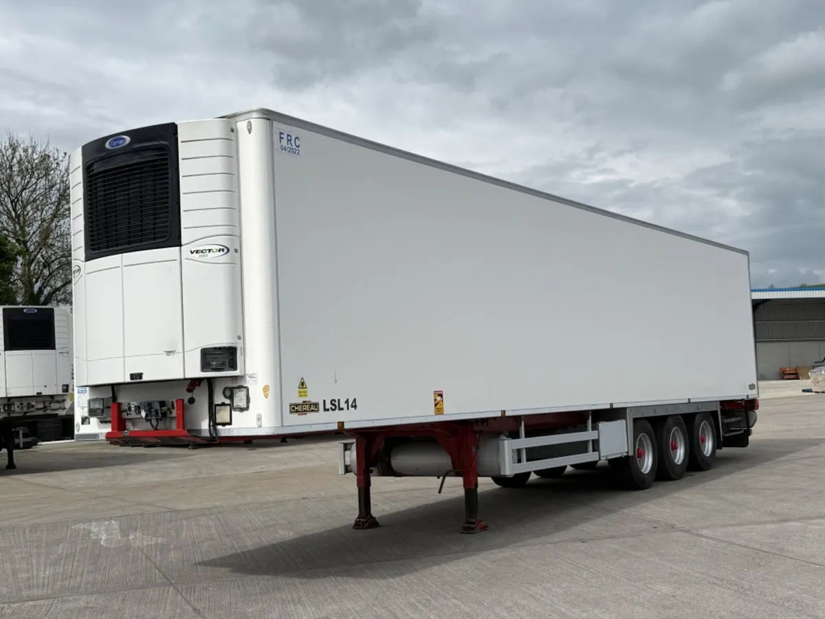 2016 CHEREAU MEAT RAILER FRIDGE TRAILER - Image 3