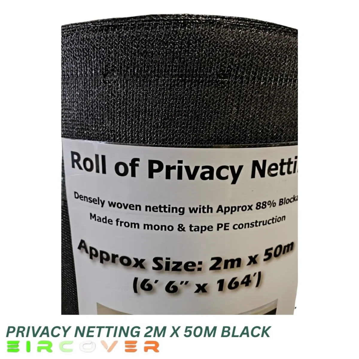 Privacy Fence Screens 2m x 50m (6.5'x164')170 gsm - Image 2