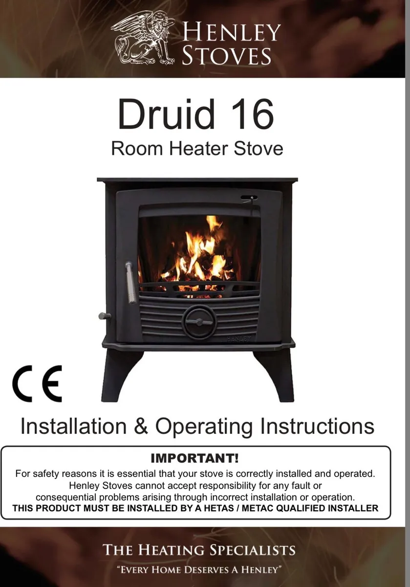Henley 16kw room heater Druid - Image 2