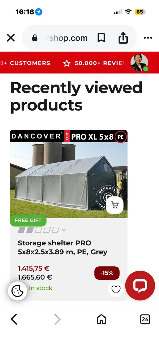Dancover Storage Tent - Image 2