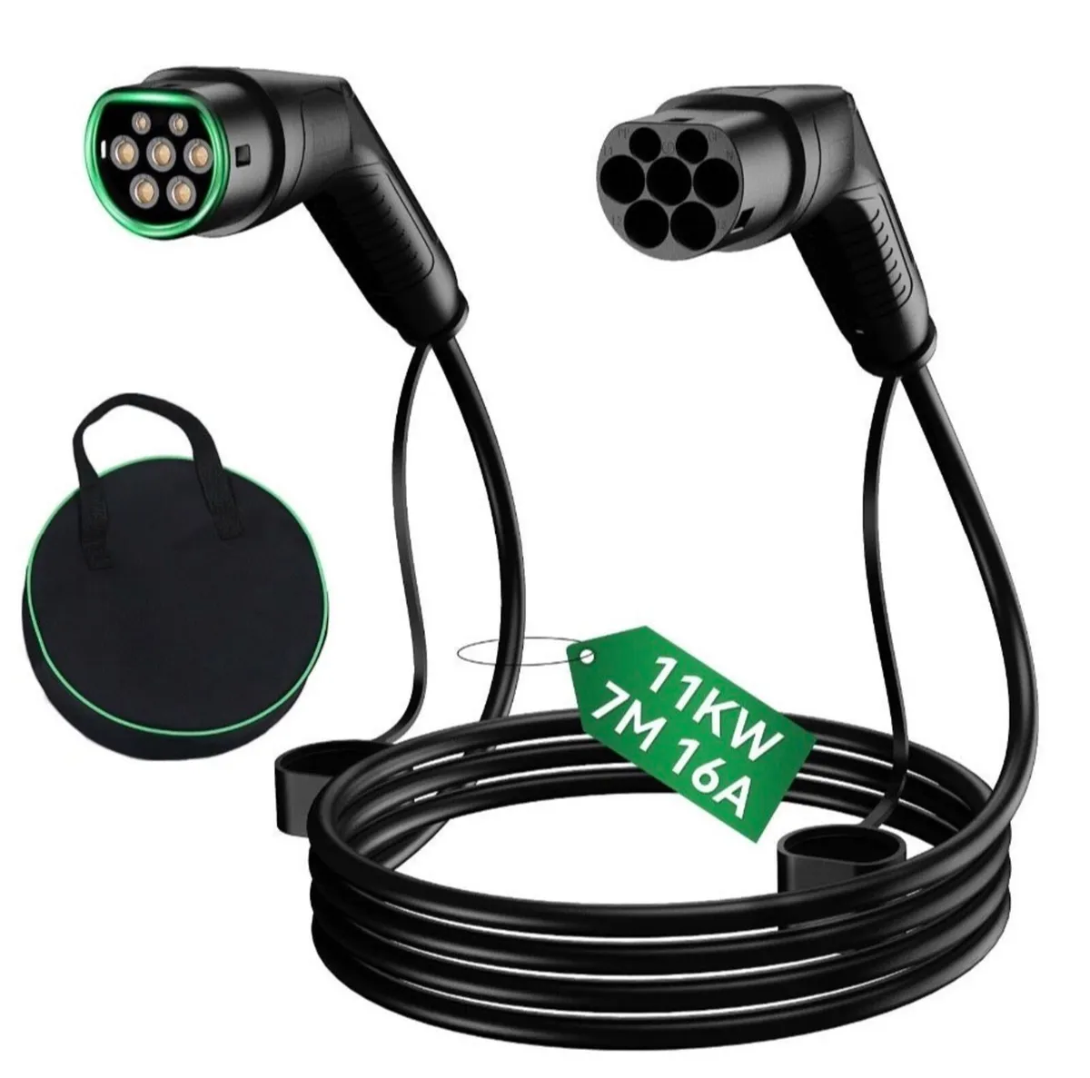 New Type 2 EV Charging Cable 11kW 16A 7metre - Image 1
