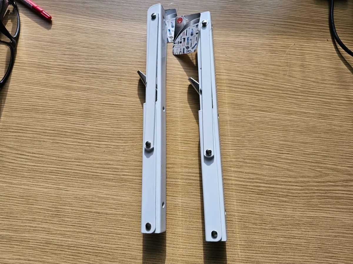 Folding Shelf Brackets Collapsible Table Bracket H - Image 3