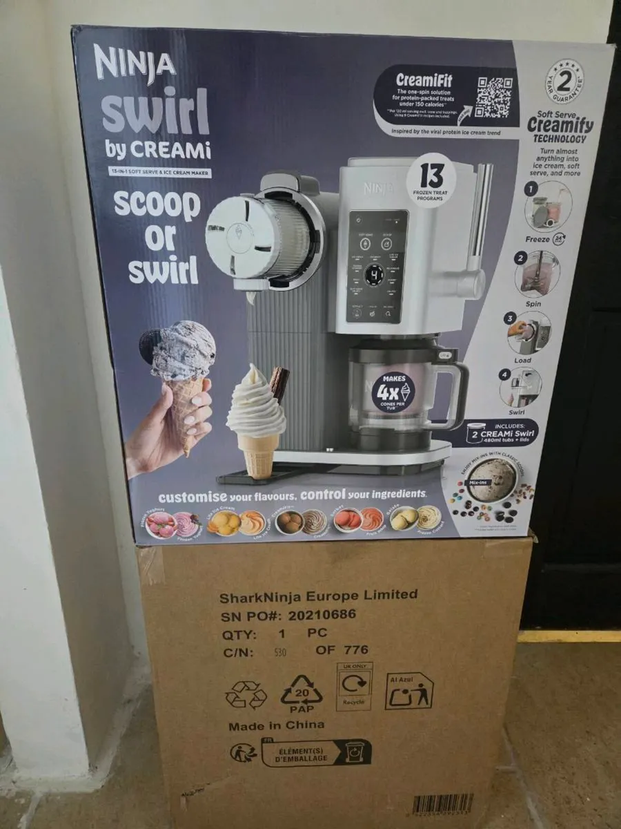 Ninja Swirl Ice Cream Maker - Image 1