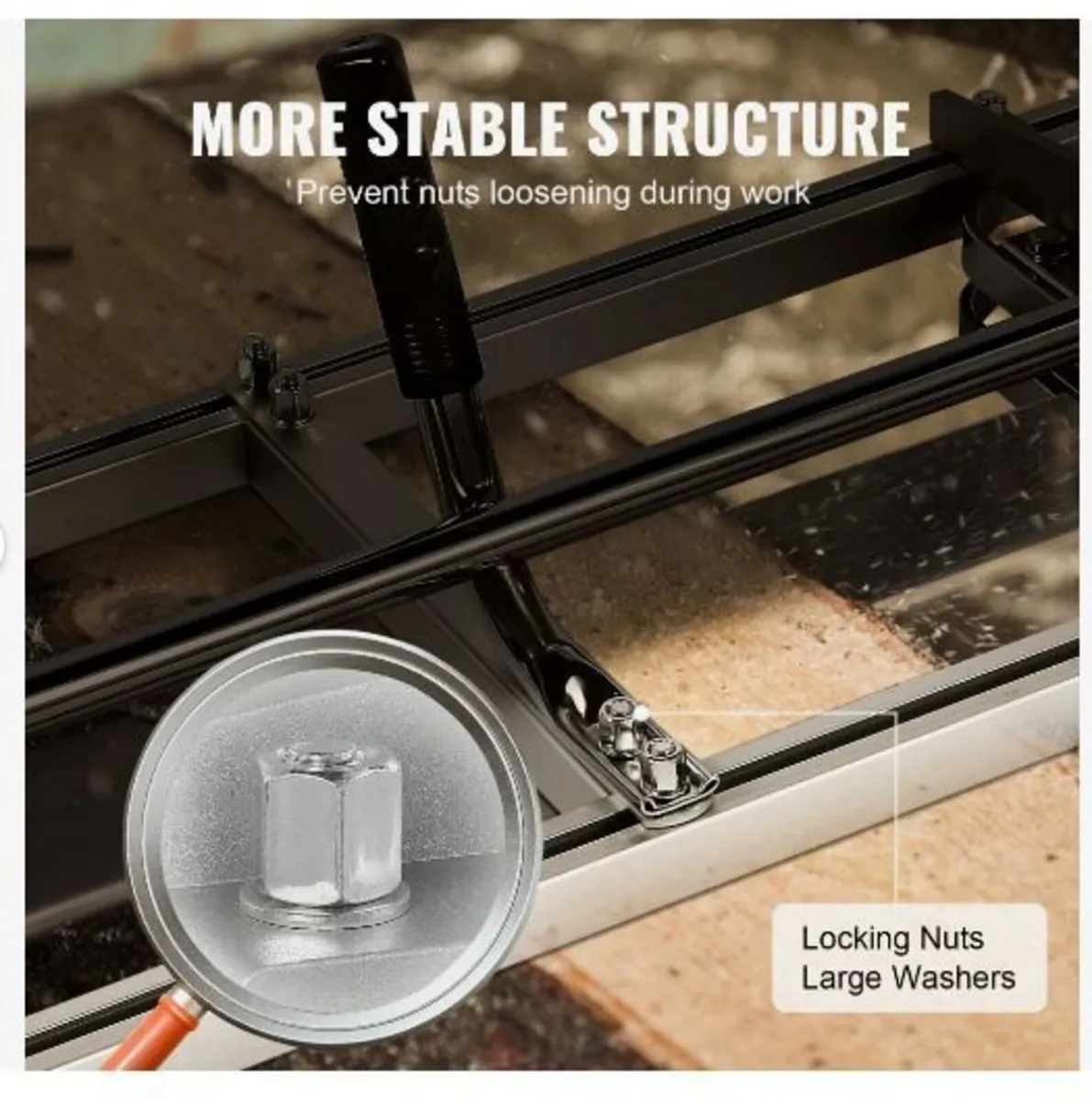 Portable Sawmill 35.6cm-91.4cm Guide Bar - Image 3