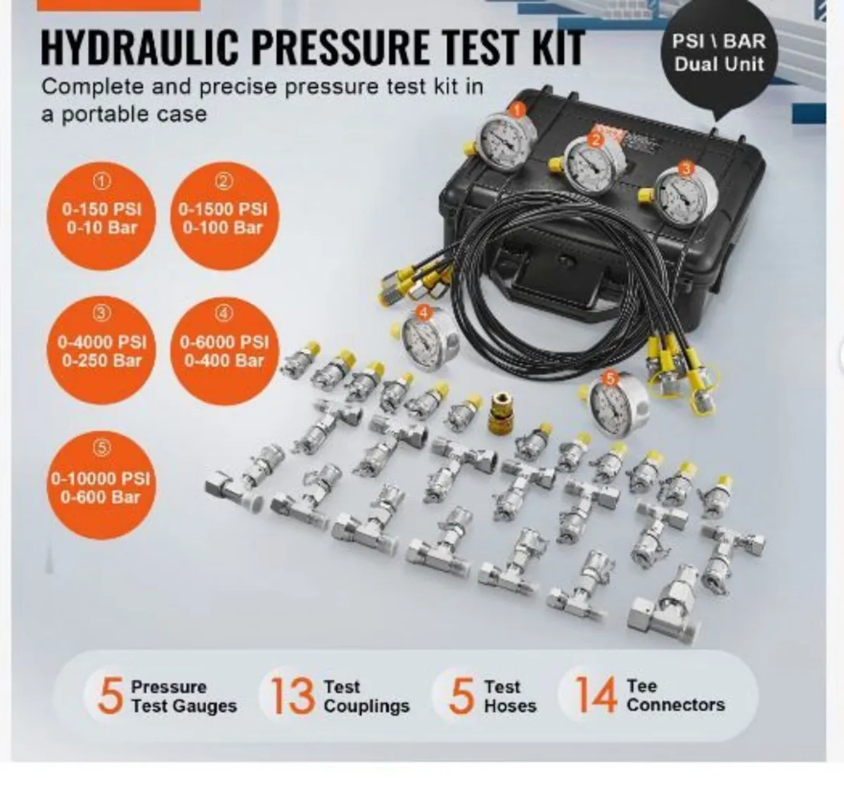 Hydraulic Pressure Test Kit - Image 3